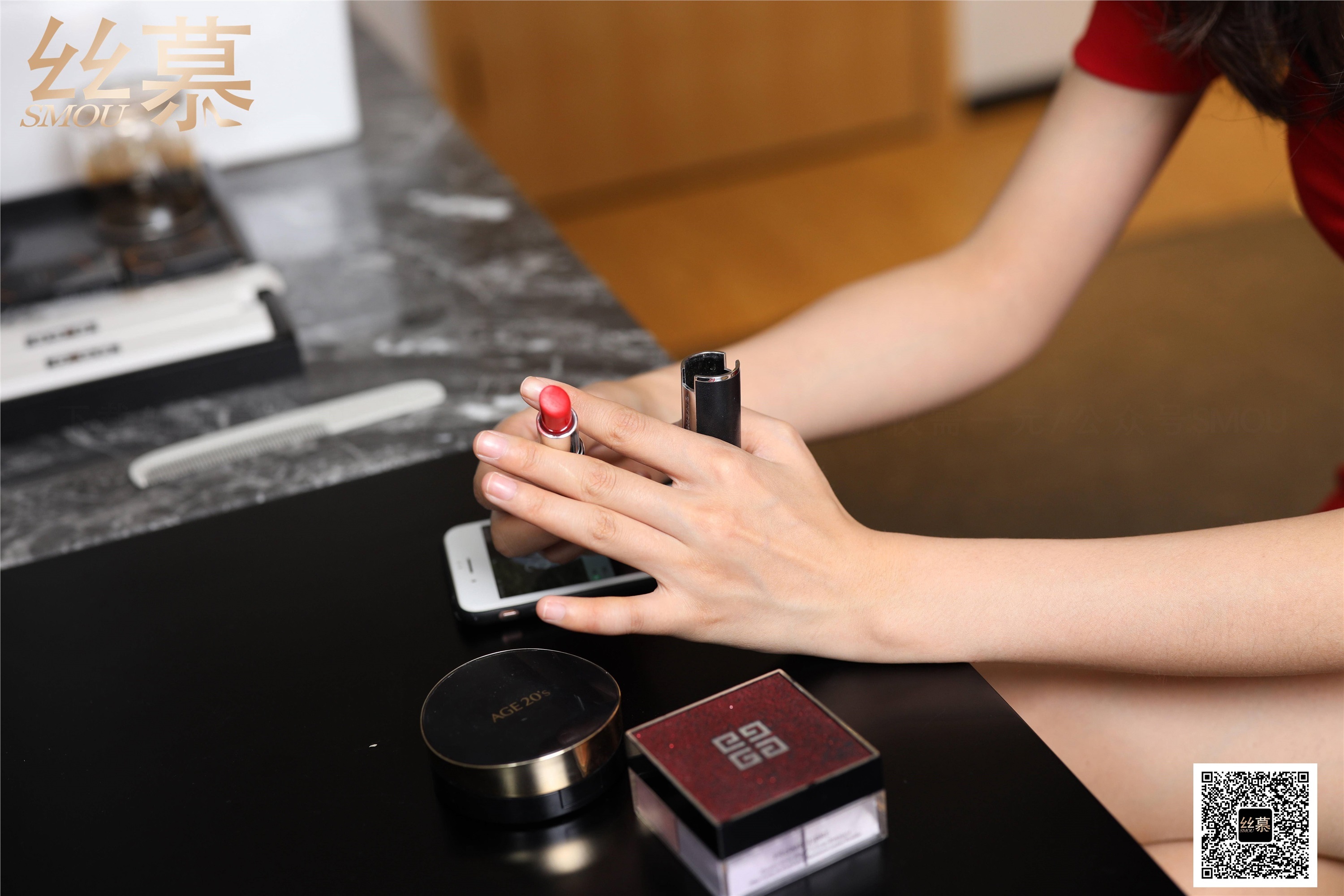 丝慕写真 SM413 天天一元 模特：芝芝《BONAS超薄款连裤袜》